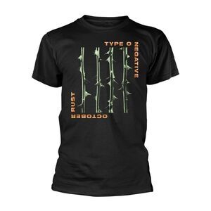 Type O Negative Unisex Adult October Rust Back Print T-Shirt / Black
